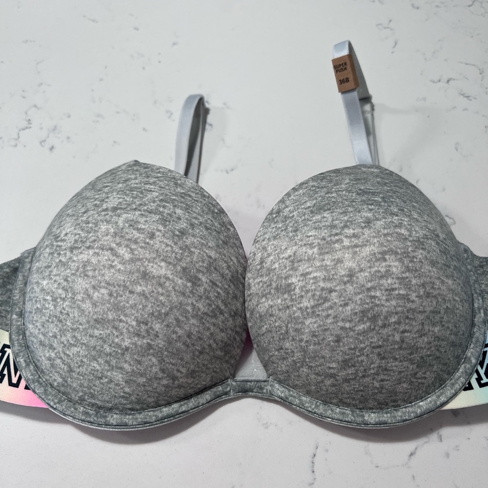 Pink Victoria’s Secret Push up bra